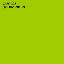 #A2CC02 - Bahia Color Image