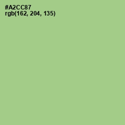 #A2CC87 - Feijoa Color Image