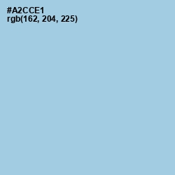 #A2CCE1 - Regent St Blue Color Image