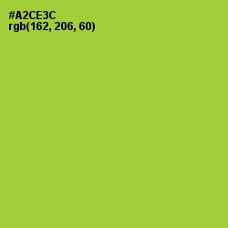 #A2CE3C - Key Lime Pie Color Image