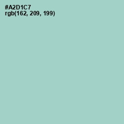 #A2D1C7 - Opal Color Image