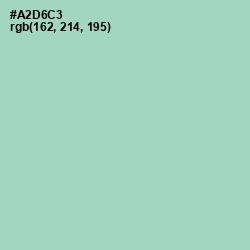 #A2D6C3 - Opal Color Image