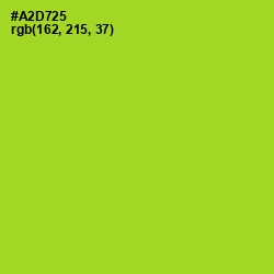 #A2D725 - Key Lime Pie Color Image
