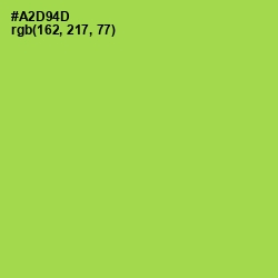 #A2D94D - Conifer Color Image