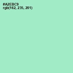 #A2EBC9 - Padua Color Image