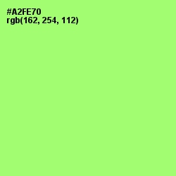 #A2FE70 - Conifer Color Image