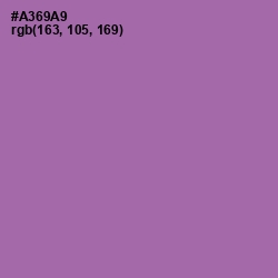 #A369A9 - Wisteria Color Image
