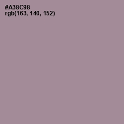 #A38C98 - Bouquet Color Image