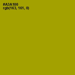 #A3A100 - Sahara Color Image