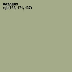 #A3AB89 - Tallow Color Image