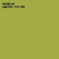 #A3AC44 - Husk Color Image