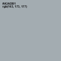 #A3ADB1 - Gray Chateau Color Image