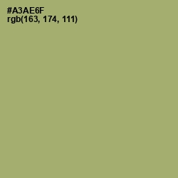 #A3AE6F - Green Smoke Color Image