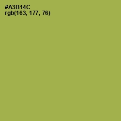 #A3B14C - Olive Green Color Image