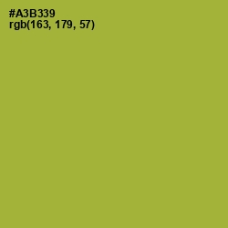 #A3B339 - Citron Color Image