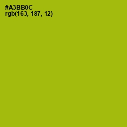 #A3BB0C - Sahara Color Image
