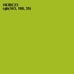 #A3BC23 - Citron Color Image