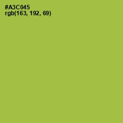 #A3C045 - Conifer Color Image