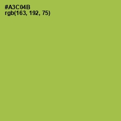 #A3C04B - Celery Color Image
