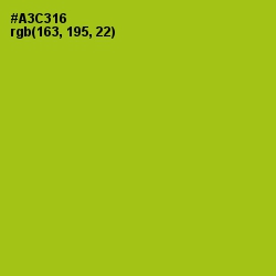 #A3C316 - Citrus Color Image