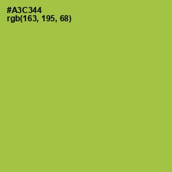 #A3C344 - Conifer Color Image