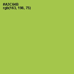 #A3C64B - Conifer Color Image