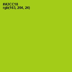 #A3CC18 - Bahia Color Image