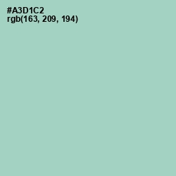 #A3D1C2 - Opal Color Image