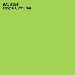 #A3D354 - Conifer Color Image