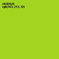 #A3D520 - Key Lime Pie Color Image