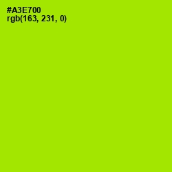 #A3E700 - Inch Worm Color Image