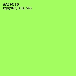 #A3FC60 - Conifer Color Image