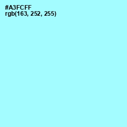 #A3FCFF - Charlotte Color Image