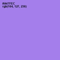 #A47FEC - Lavender Color Image