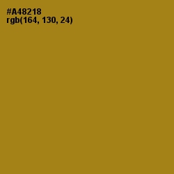 #A48218 - Hot Toddy Color Image