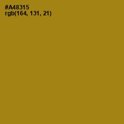 #A48315 - Hot Toddy Color Image