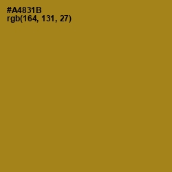 #A4831B - Hot Toddy Color Image