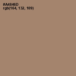 #A4846D - Sandal Color Image