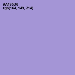 #A495D6 - East Side Color Image