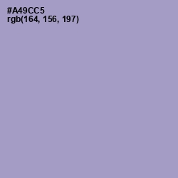 #A49CC5 - East Side Color Image