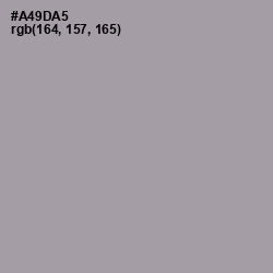 #A49DA5 - Amethyst Smoke Color Image