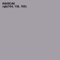 #A49EA6 - Amethyst Smoke Color Image