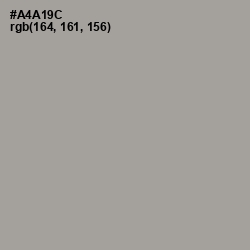 #A4A19C - Dawn Color Image