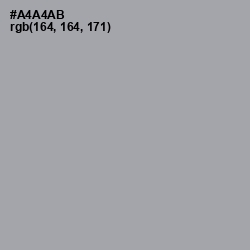#A4A4AB - Shady Lady Color Image