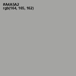 #A4A5A2 - Shady Lady Color Image