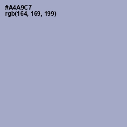 #A4A9C7 - Logan Color Image
