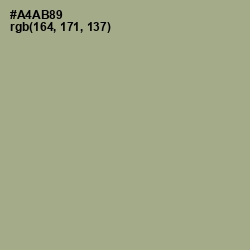 #A4AB89 - Tallow Color Image