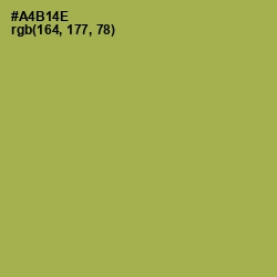 #A4B14E - Olive Green Color Image