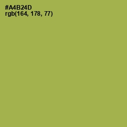 #A4B24D - Olive Green Color Image