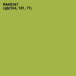 #A4B547 - Olive Green Color Image